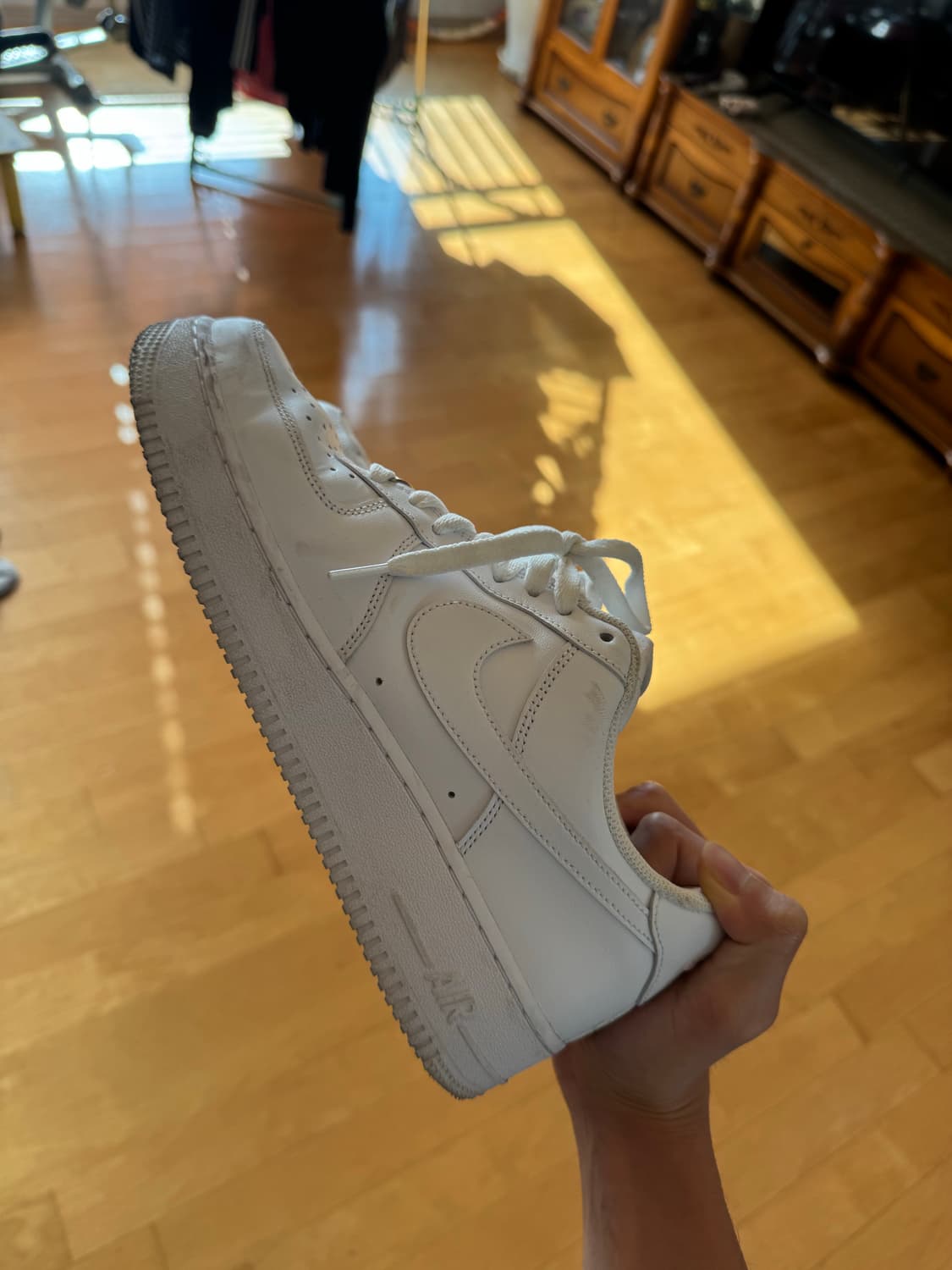 나이키 에어포스1 로우 화이트 270 상품이미지2