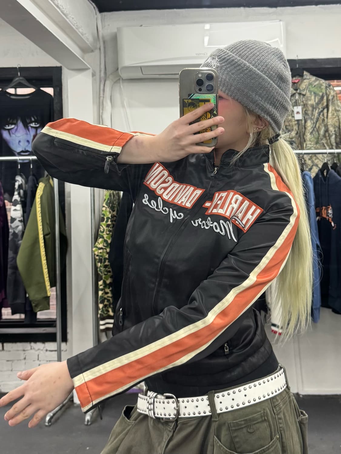 할리데이비슨 사이드라인 레이싱 자켓 상품이미지5