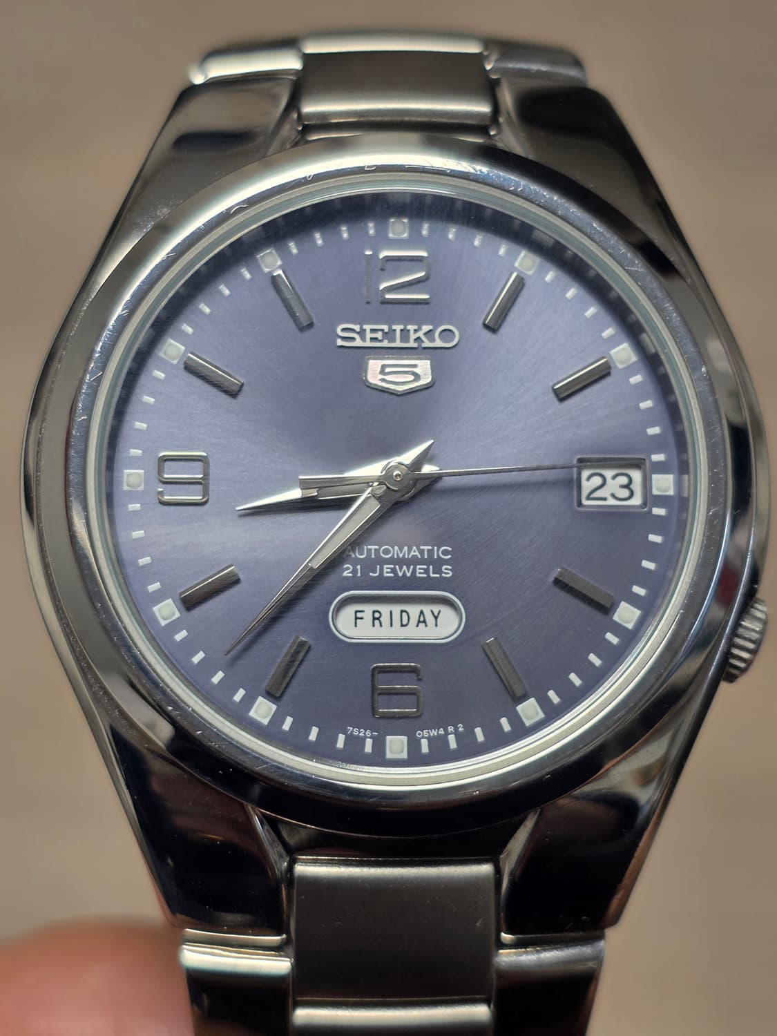 세이코 5 오토메틱 21 보석 SNK621K1 시계(풀박스) 상품이미지7