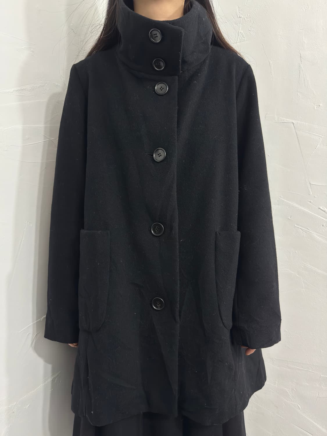 keiko kishi higineck button coat 상품이미지3
