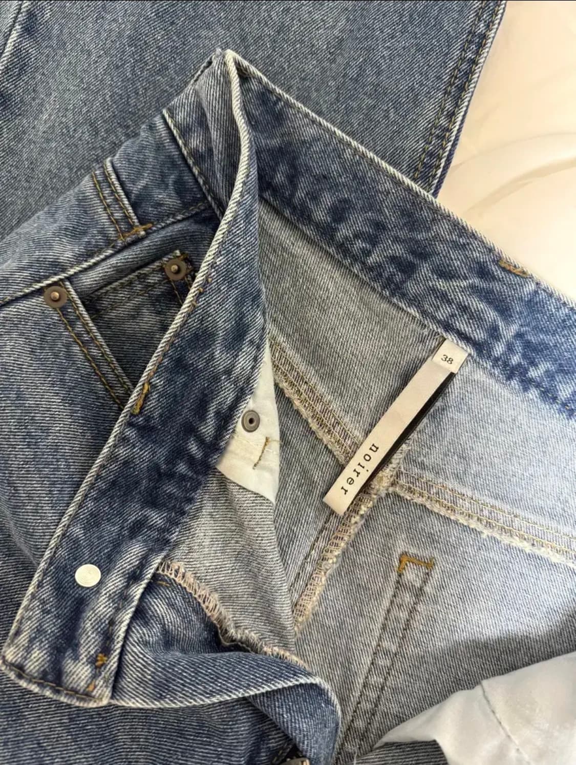 노이어포우먼 클래식 스트레이트 데님 팬츠 상품이미지1