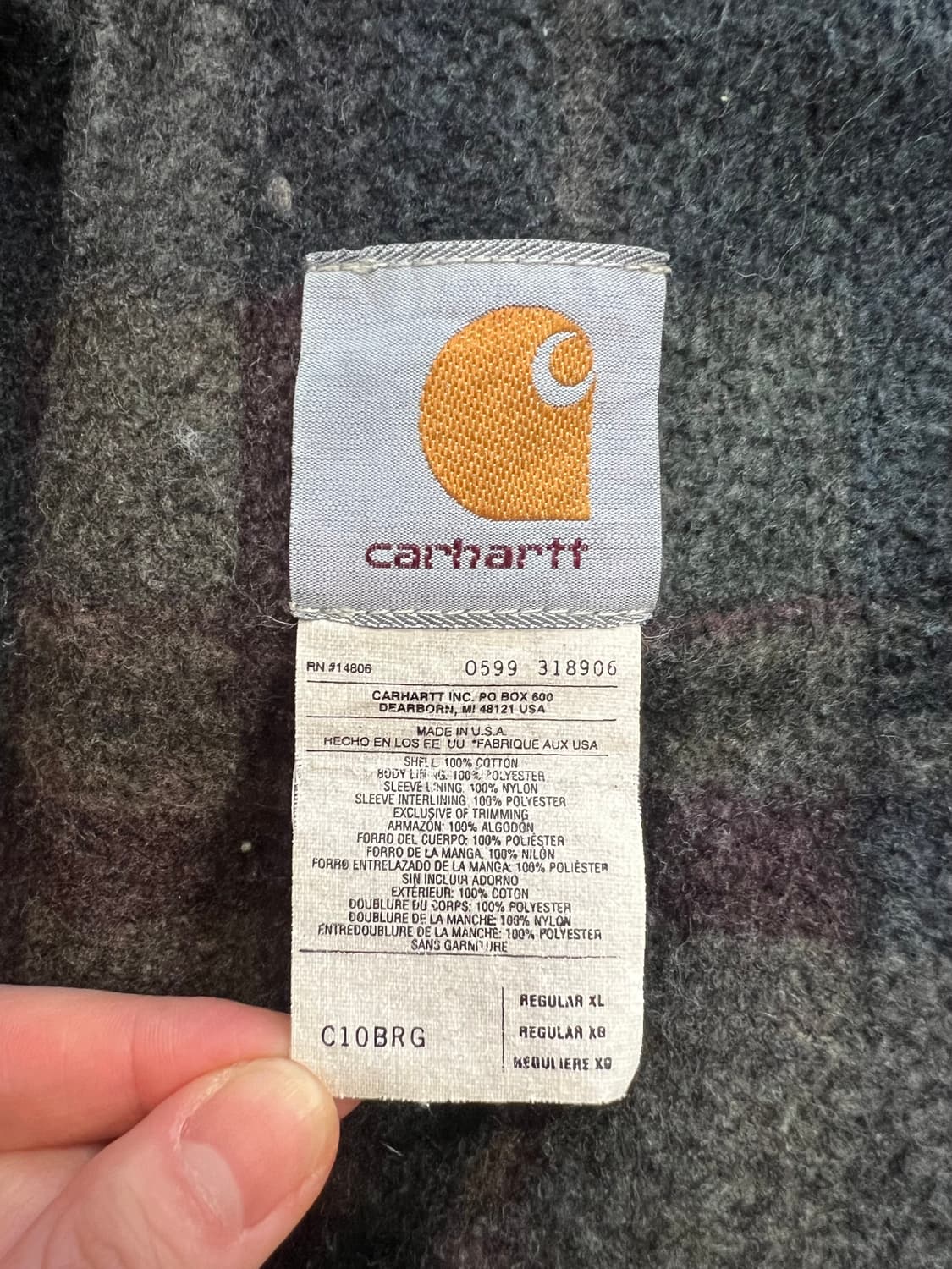 빈티지 칼하트 C10 산타페 자켓 상품이미지3