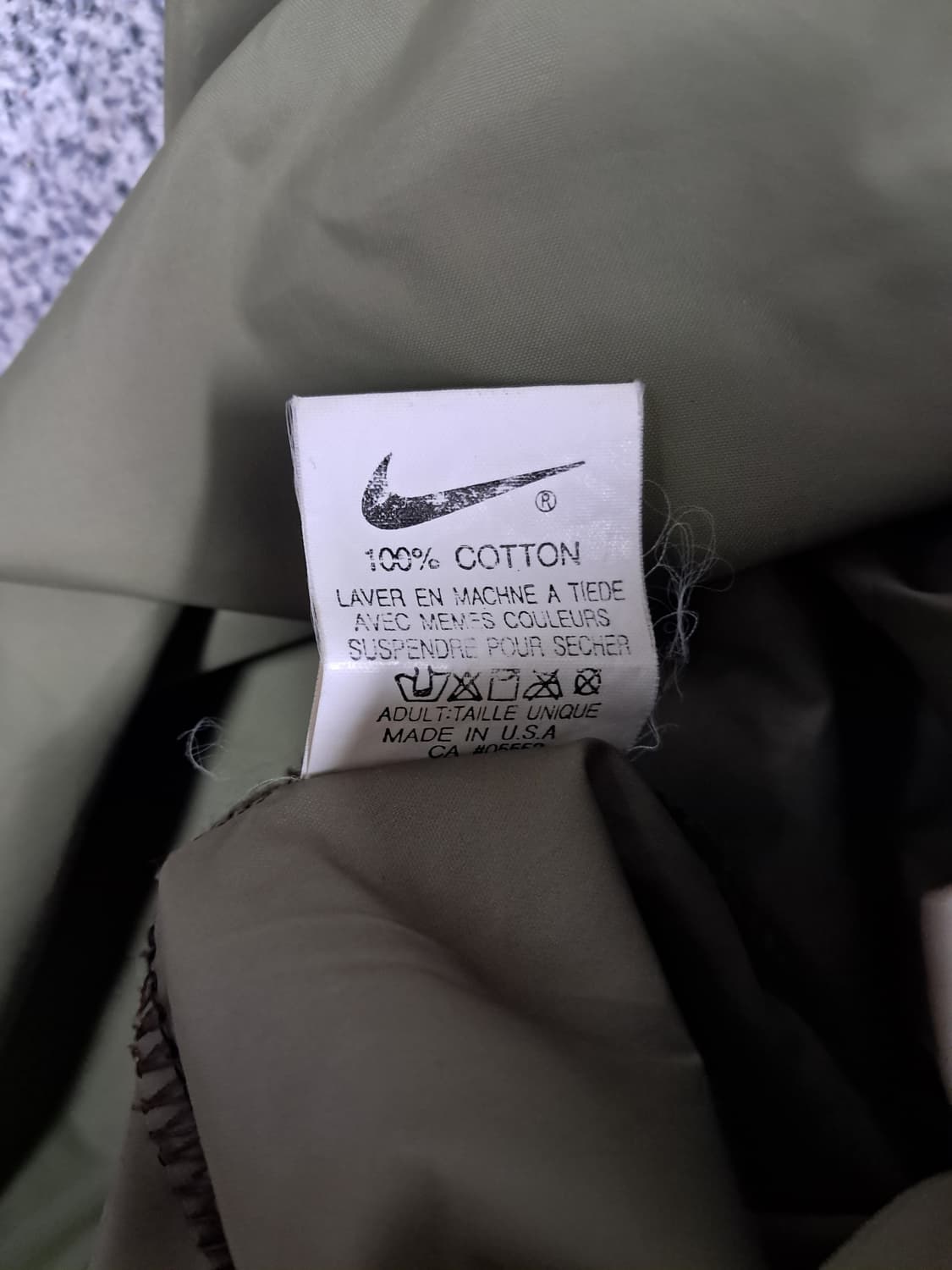 나이키 올드스쿨 바람막이usa 상품이미지4