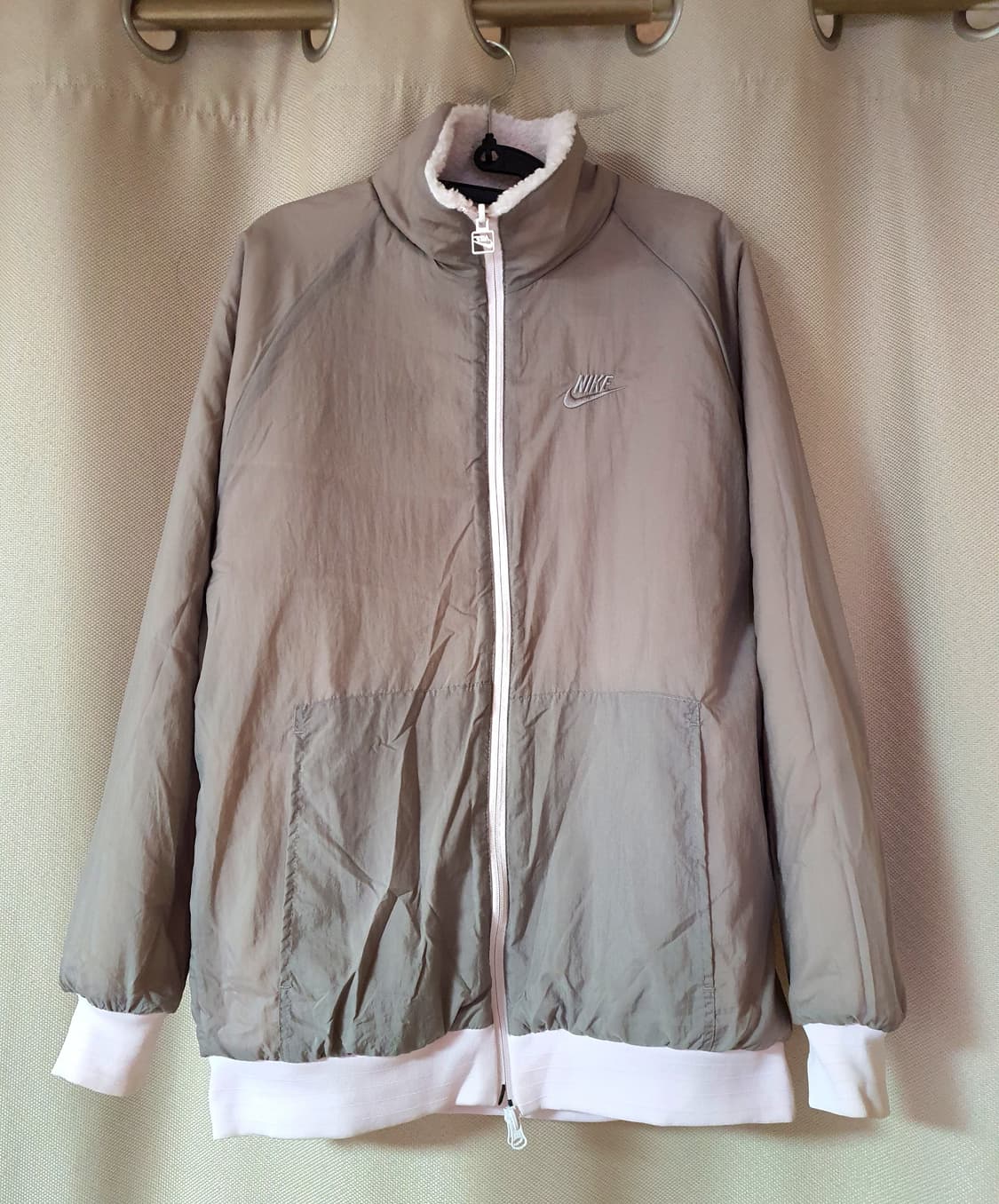 나이키 빅스우시 핑크 뽀글이 여성 후리스 자켓 free 상품이미지3