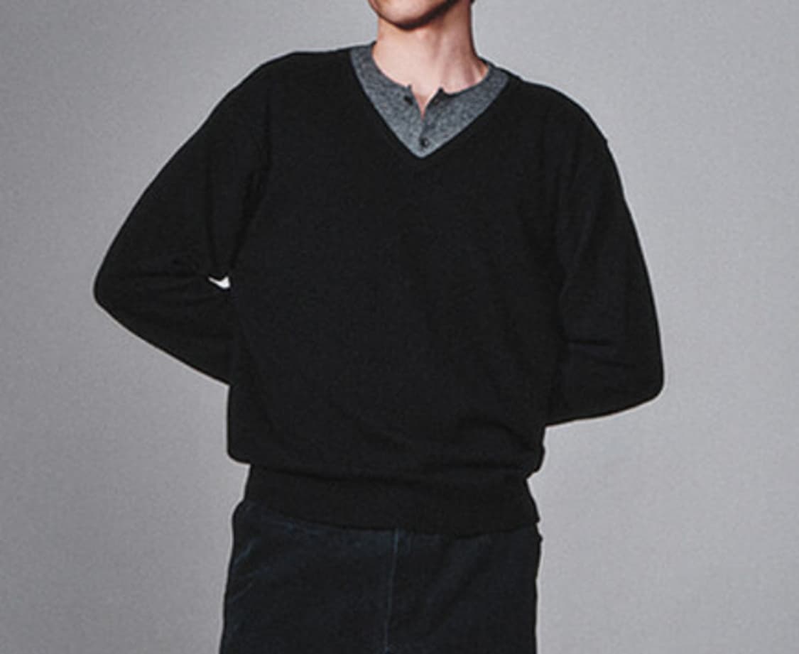아트이프액츠 Union Henley Black/Grey M 상품이미지2