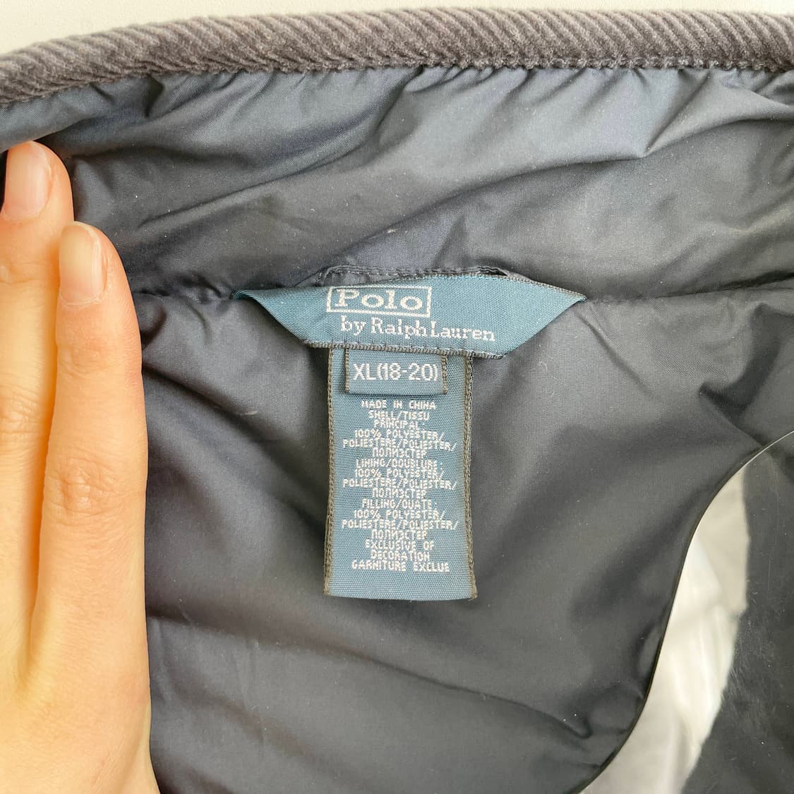 F2 폴로랄프로렌 퀼팅 자켓 95사이즈 상품이미지4