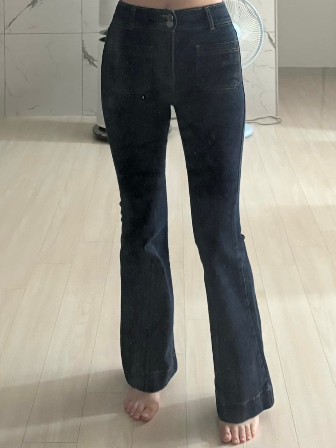 EGOIST 기모 부츠컷 청바지 상품이미지1