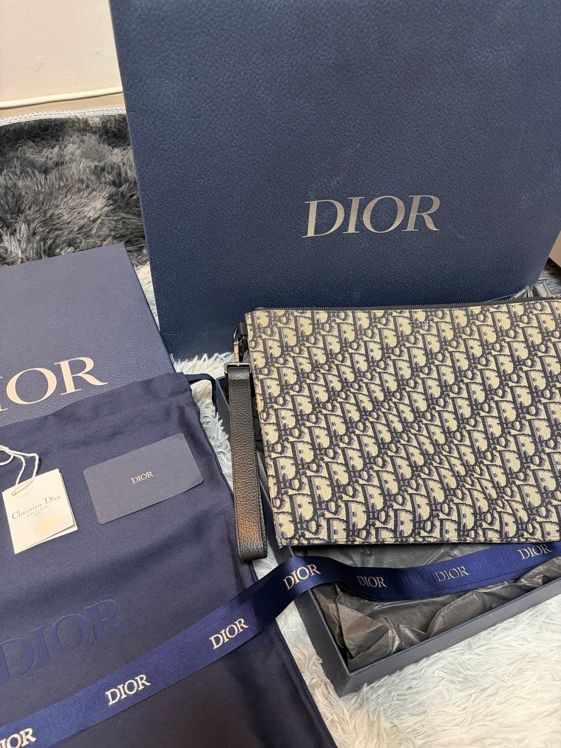 디올 오블리크 A4 클러치 상품이미지1