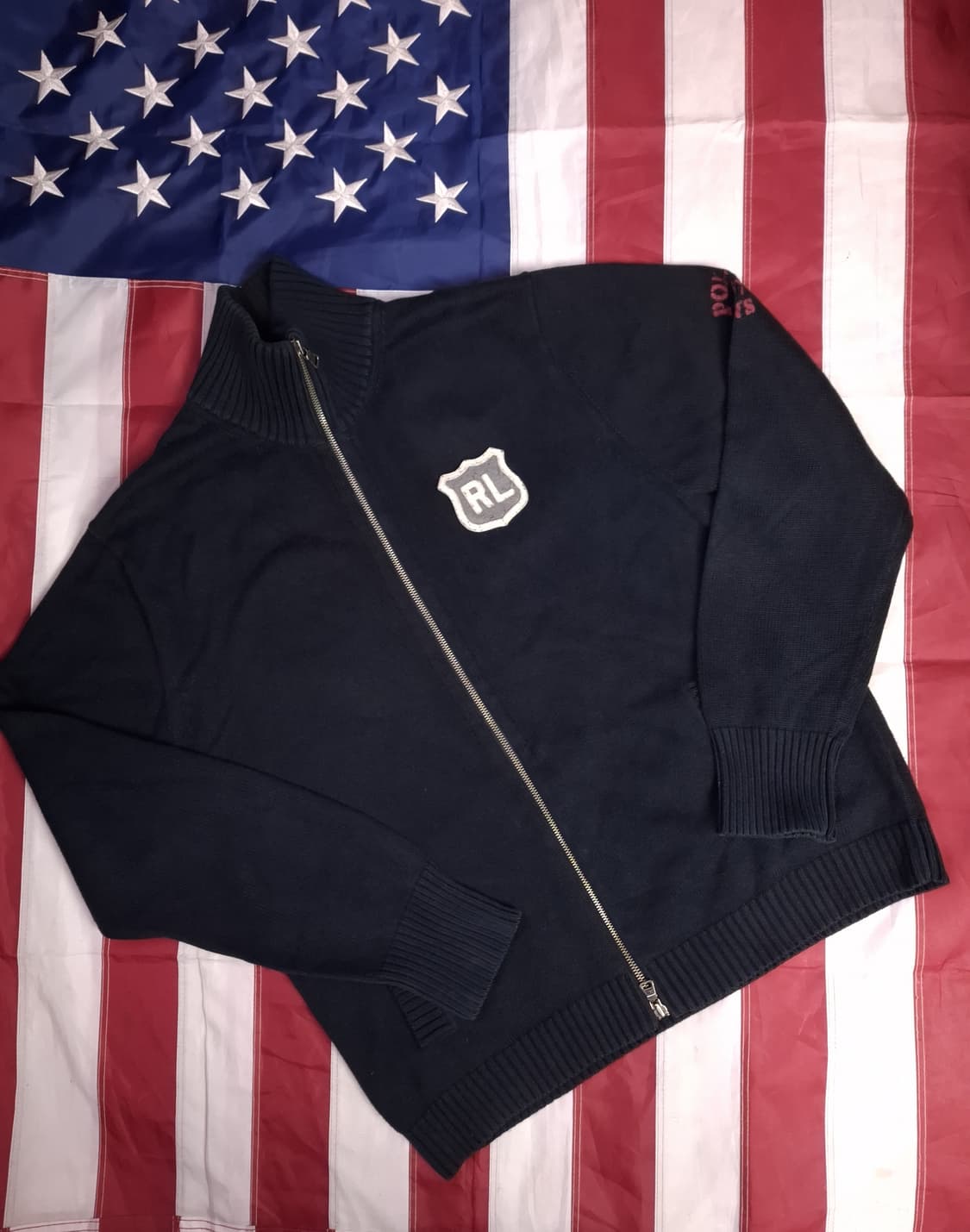 오리지날 랄프로렌폴로 진스 코튼 집업 가디건 상품이미지1