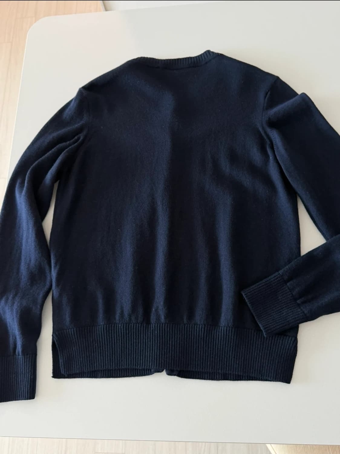 메종키츠네 폭스헤드 가디건 네이비 s 상품이미지3