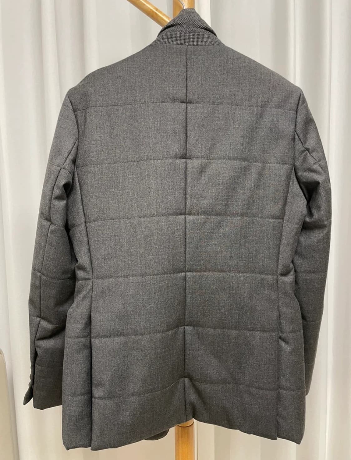 지오송지오 챠콜 패딩블레이저 상품이미지2