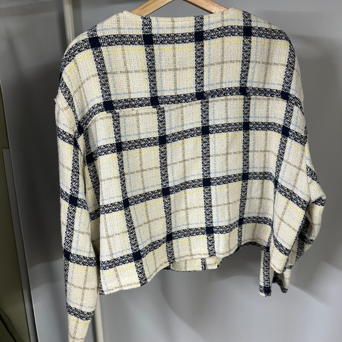 자라 여성 코튼 혼방 트위드 자켓 상품이미지2