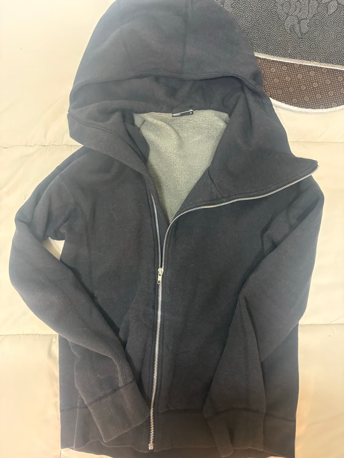 Lad musician 라드뮤지션 사선 하이넥 후드집업 44size 상품이미지2