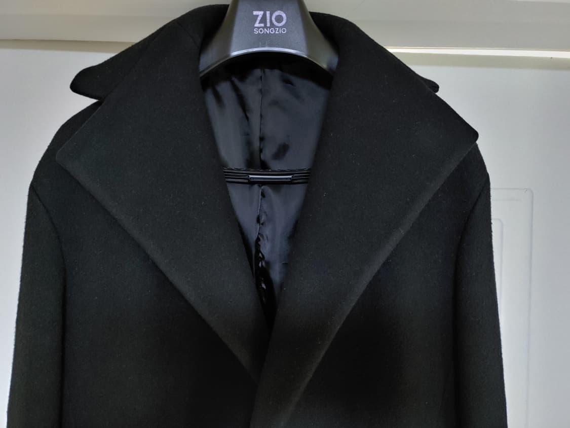 시스템옴므 숄 카라 코트 팝니다 상품이미지2