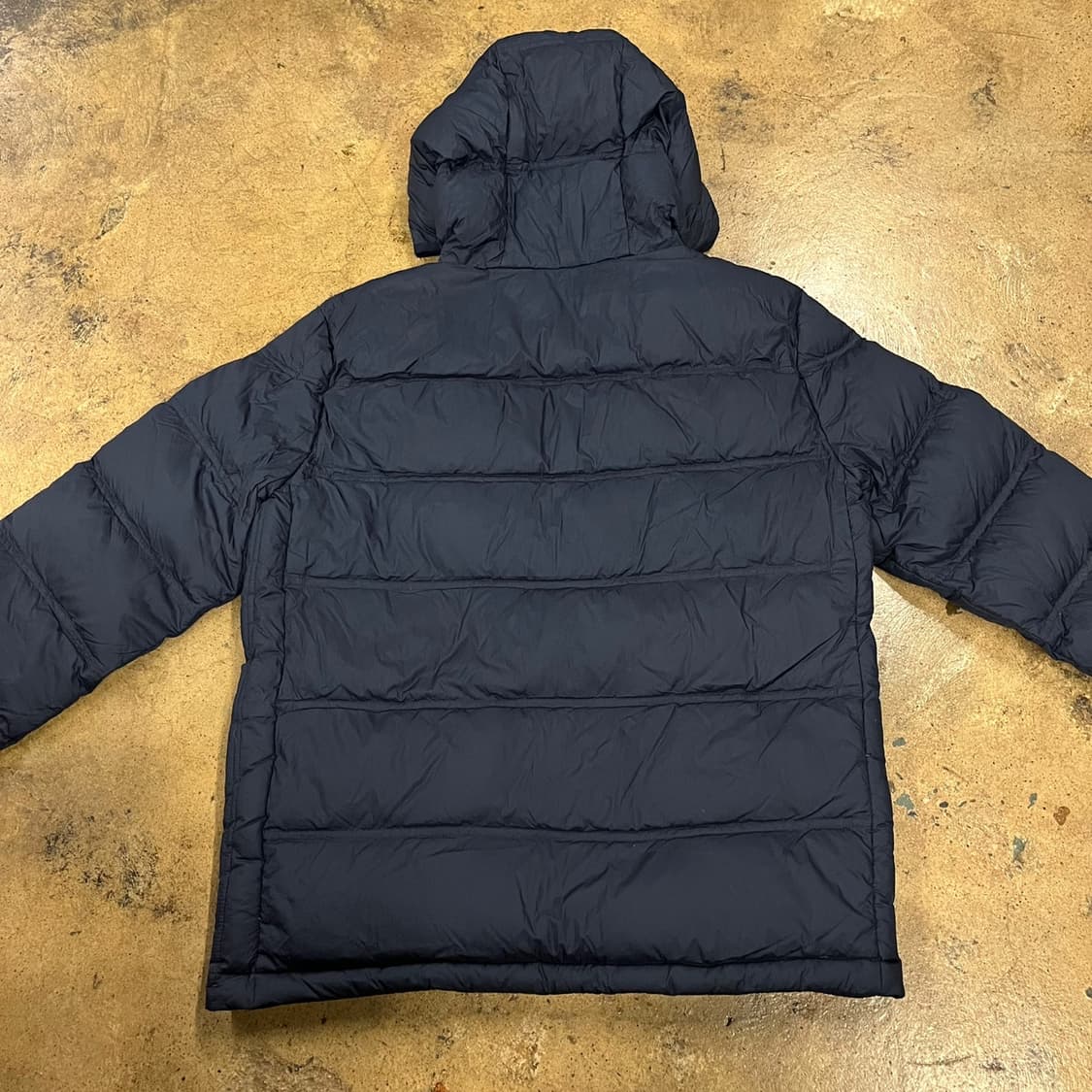 [정품/M] 아르마니 익스체인지 블랙 후드 패딩 점퍼 b10 상품이미지4