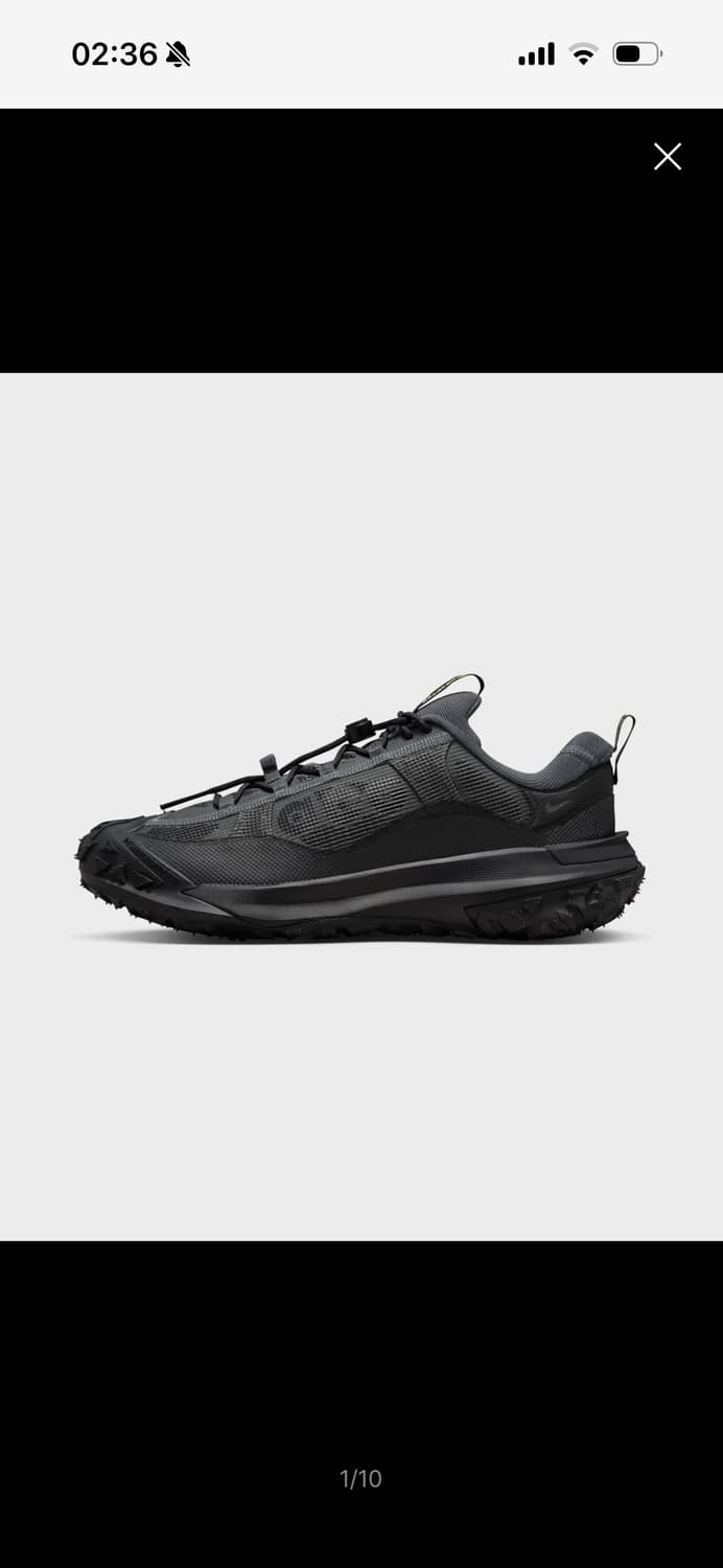 나이키 ACG 마운틴 플라이 2 로우 GORE-TEX 블랙 230 상품이미지1