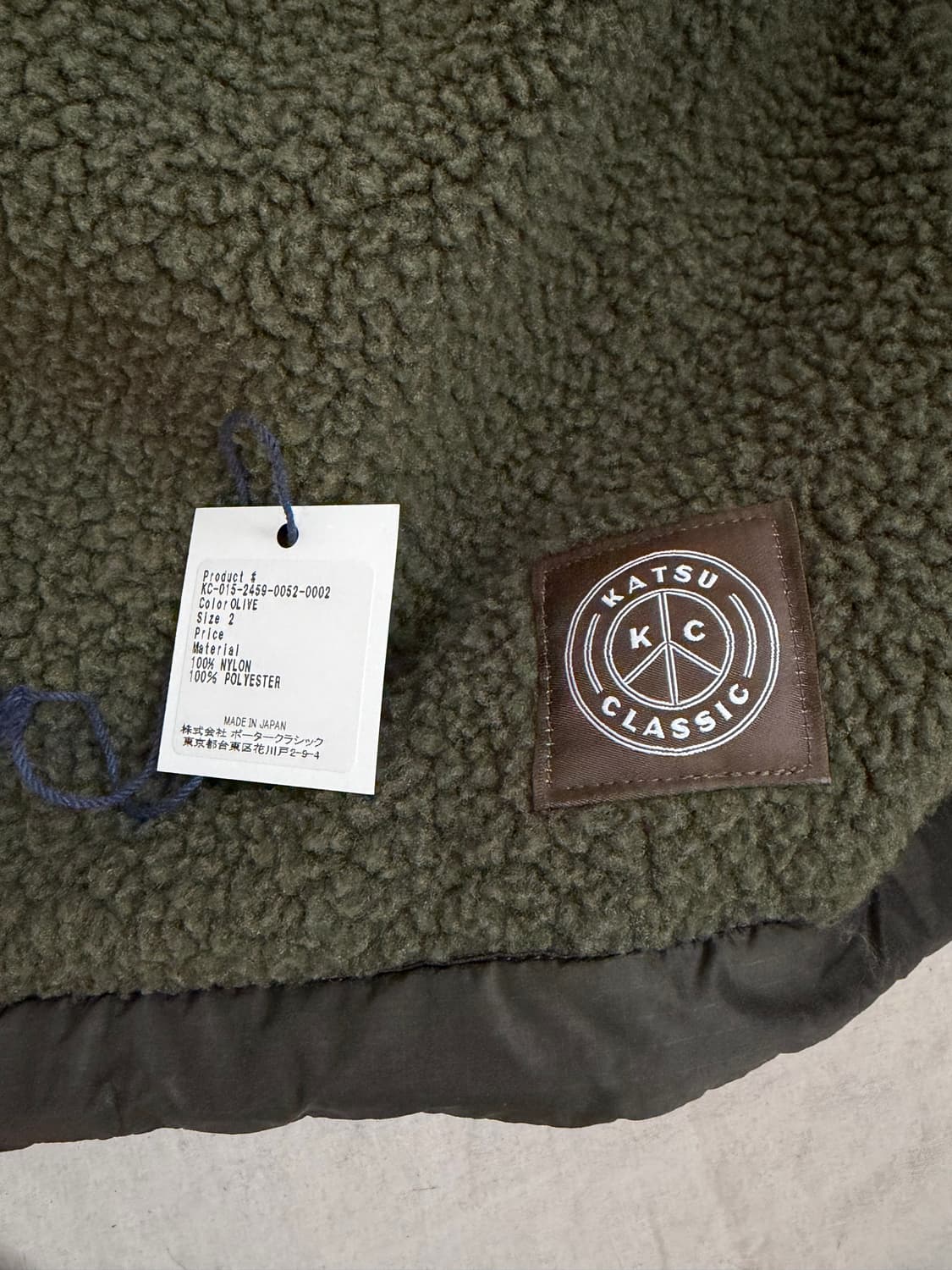 포터클래식 라이너 플리스 집업 (올리브) 상품이미지5