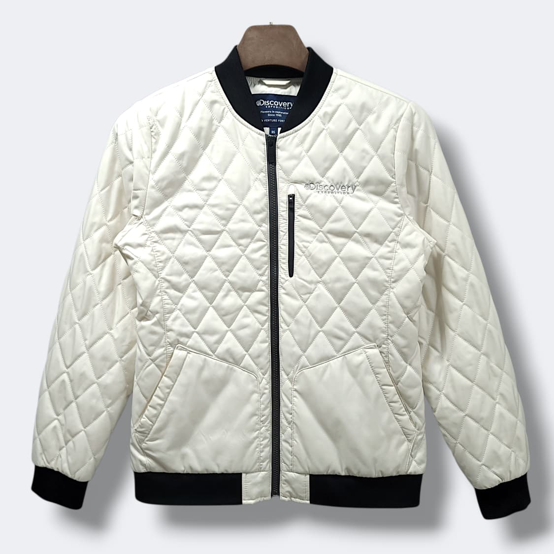 [95] 디스커버리 익스페디션 크림 퀼팅 봄버 자켓 상품이미지1