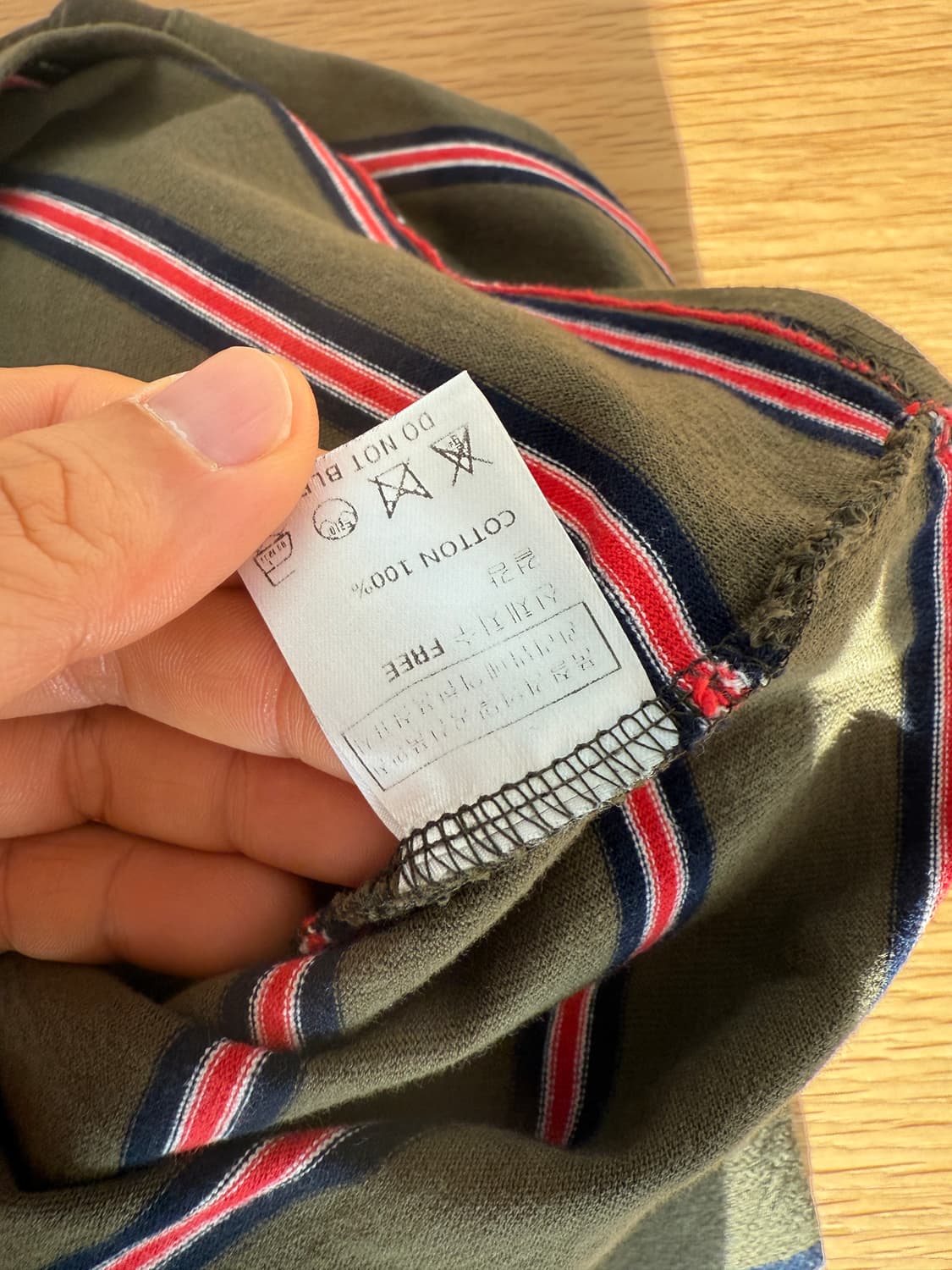 스컬프터(SCULPTOR) 스트라이프 롱 슬리브 상품이미지7