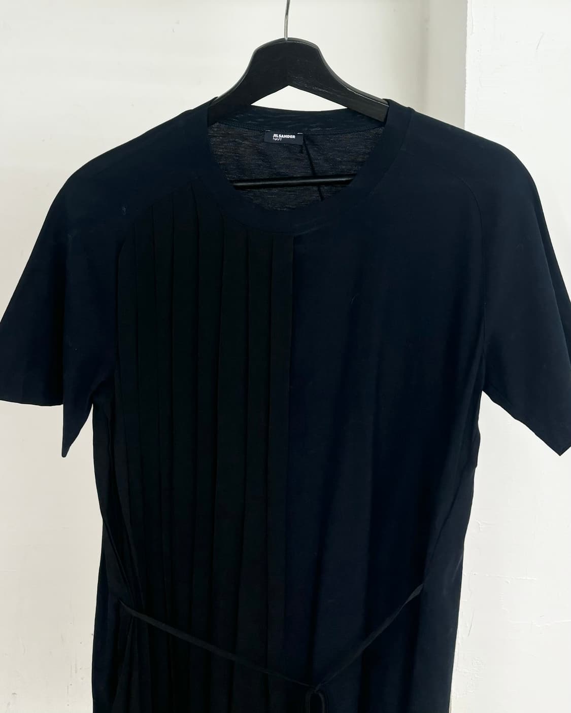 질 샌더 시폰 플리츠 컷소어 티셔츠 상품이미지2