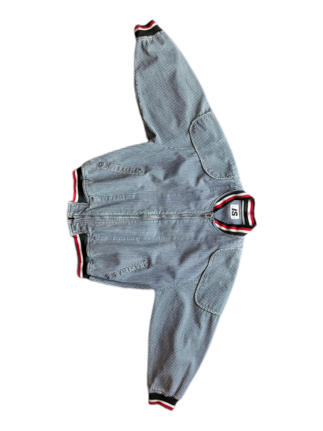 80s 이세이스포츠 히코리 봄버자켓 XL 상품이미지4