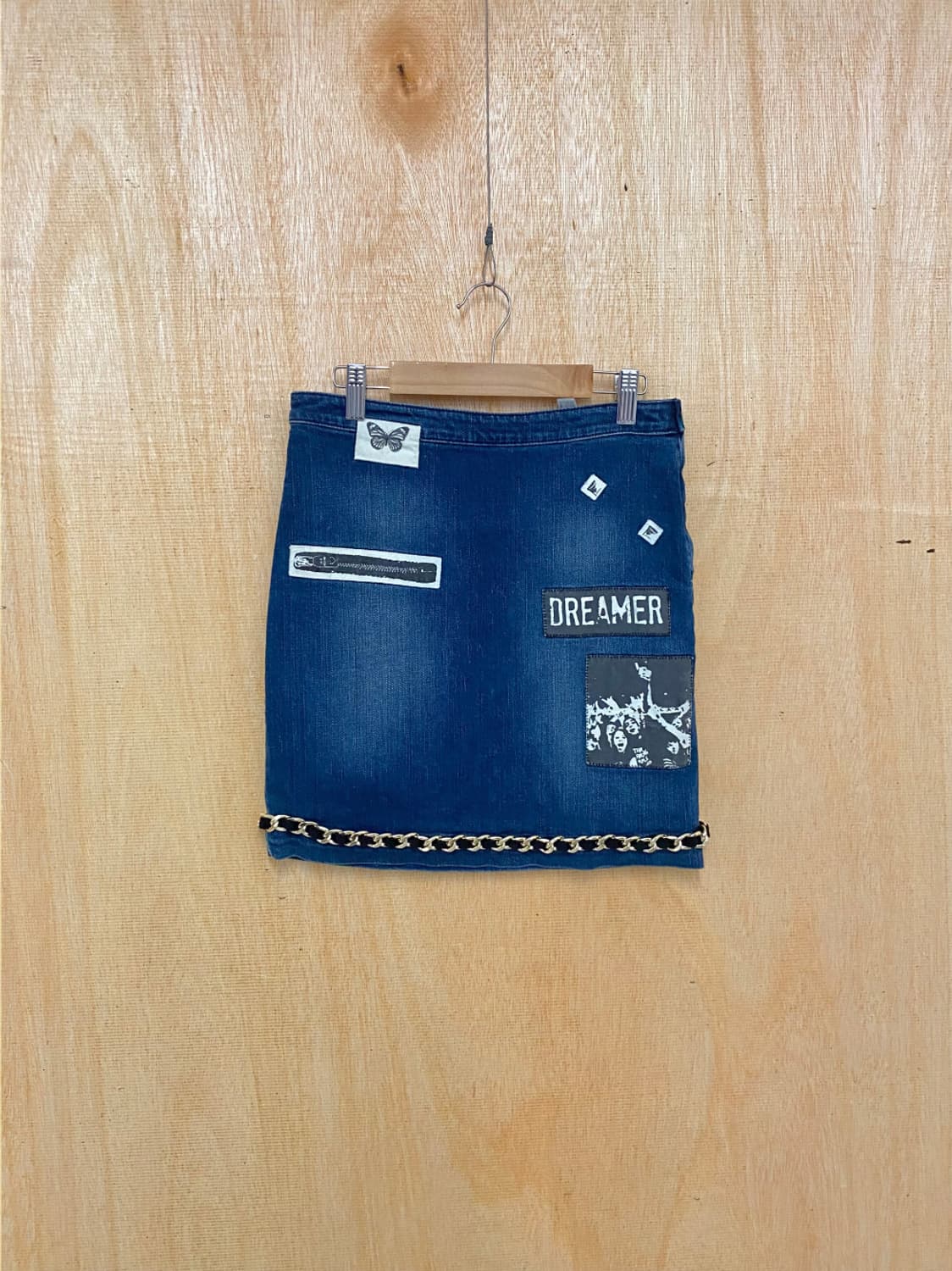 LOVE MOSCHINO punk bag chain skirt 상품이미지4