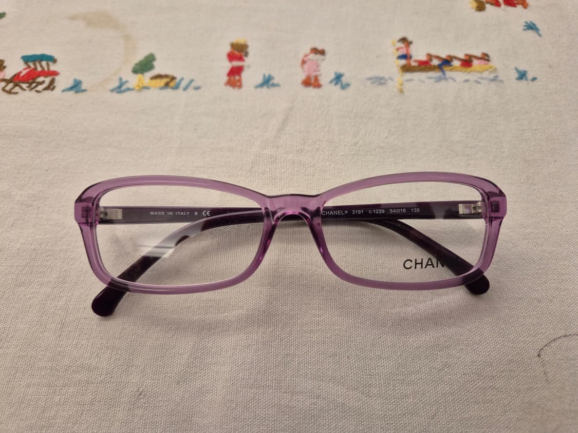 00s CHANEL 뿔테 안경 상품이미지2