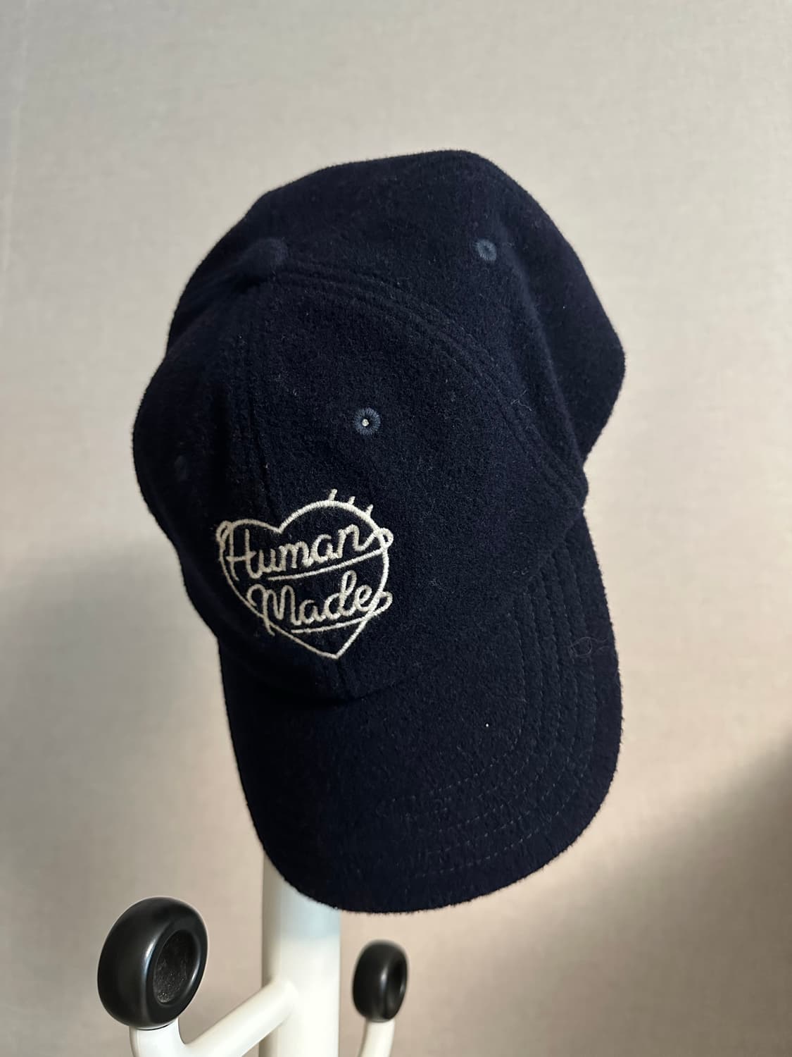 Human Made 6-panel wool cap navy 상품이미지1