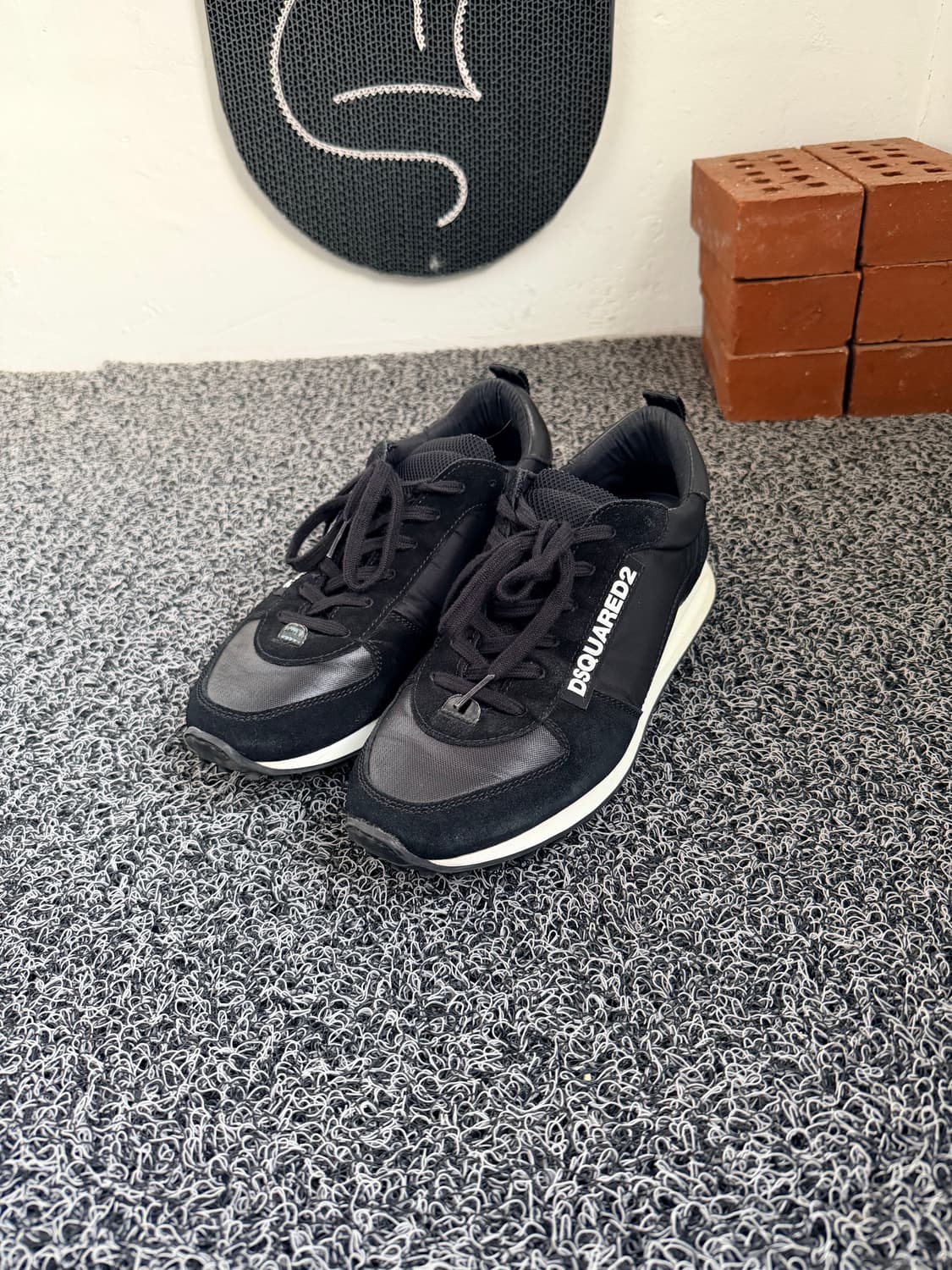 DSQUARED2 블랙 스니커즈 42사이즈 상품이미지2