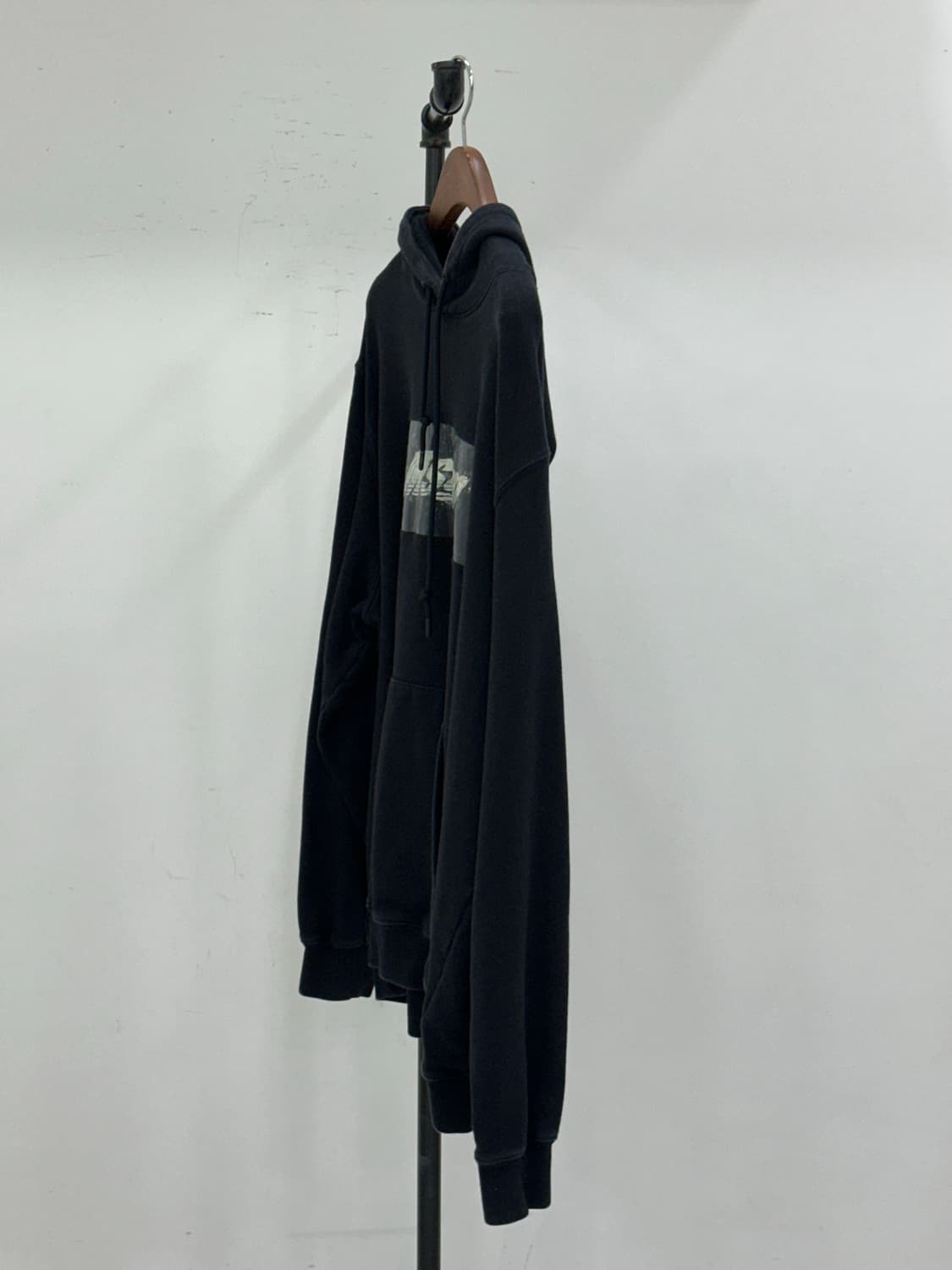 Msgm 블랙 후드 상품이미지3