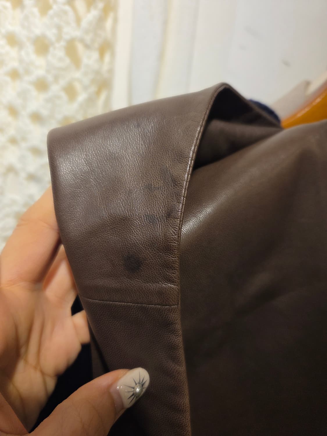 르베이지 램스킨 양가죽 후드 롱 베스트 상품이미지10