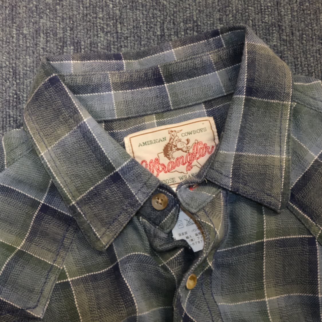 랭글러 웨스턴 셔츠 상품이미지2