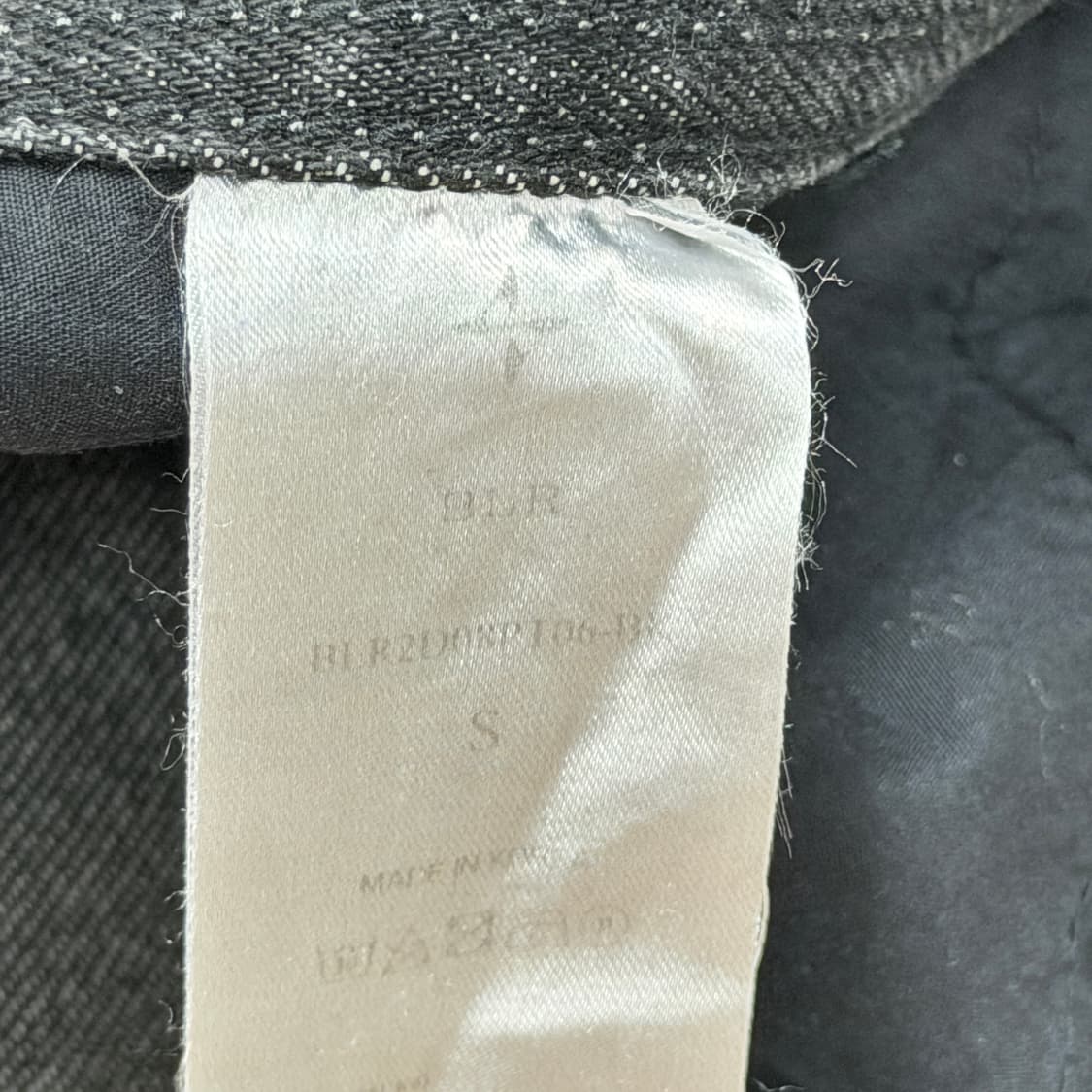 BLR 비엘알 더블 트라이던트 워싱 와이드 데님 팬츠 바지 S 상품이미지7