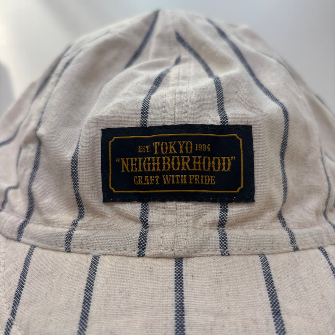 네이버후드(Neighborhood) 스트라이프 메카닉 캡 상품이미지2