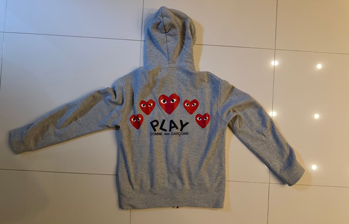 꼼데가르송 후드집업 M 상품이미지4