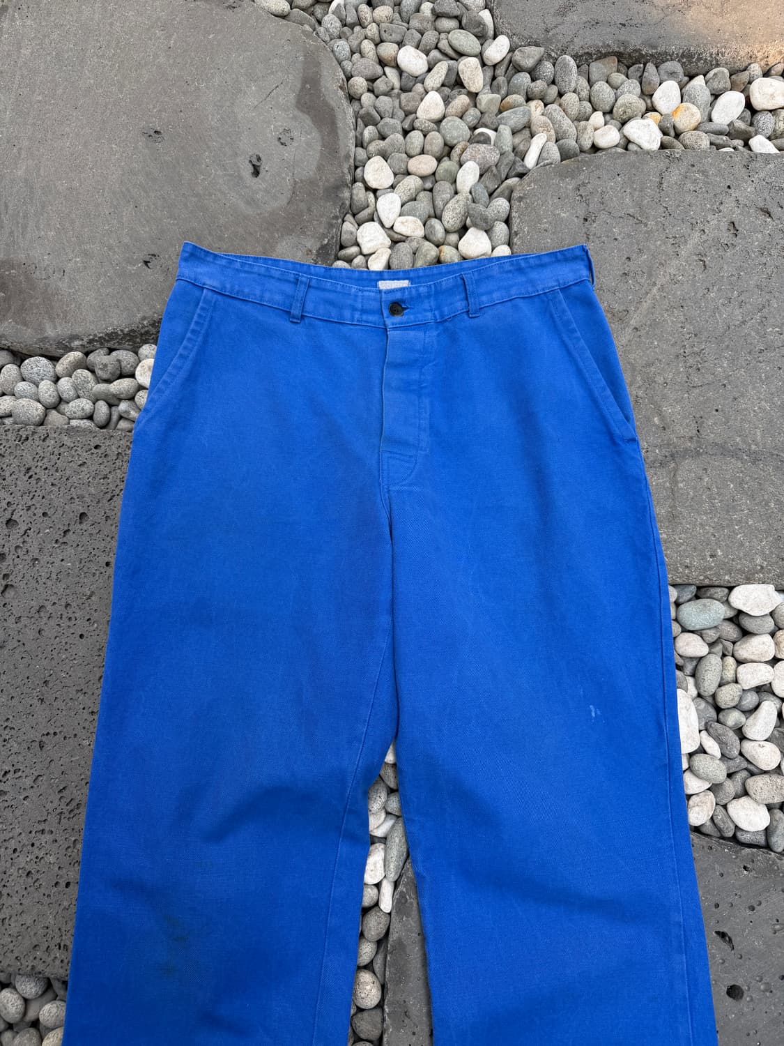 OLD VINTAGE WASHED BLUE FRENCH 프렌치 워크팬츠 상품이미지3