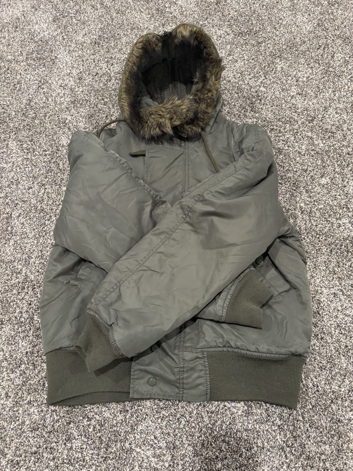 80s 알파 인더스트리 N-2B 헤비 플라잉 자켓 상품이미지2