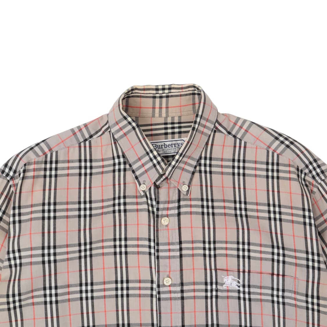 버버리 베이지 노바체크 셔츠 상품이미지2