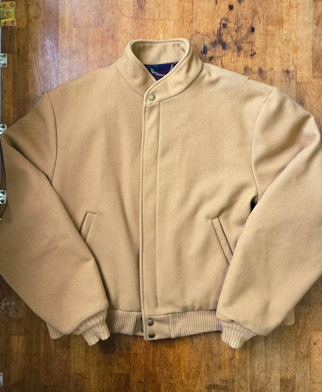 레어) L.L.Bean 엘엘빈 바시티 헌팅 봄버 자켓 USA 상품이미지1