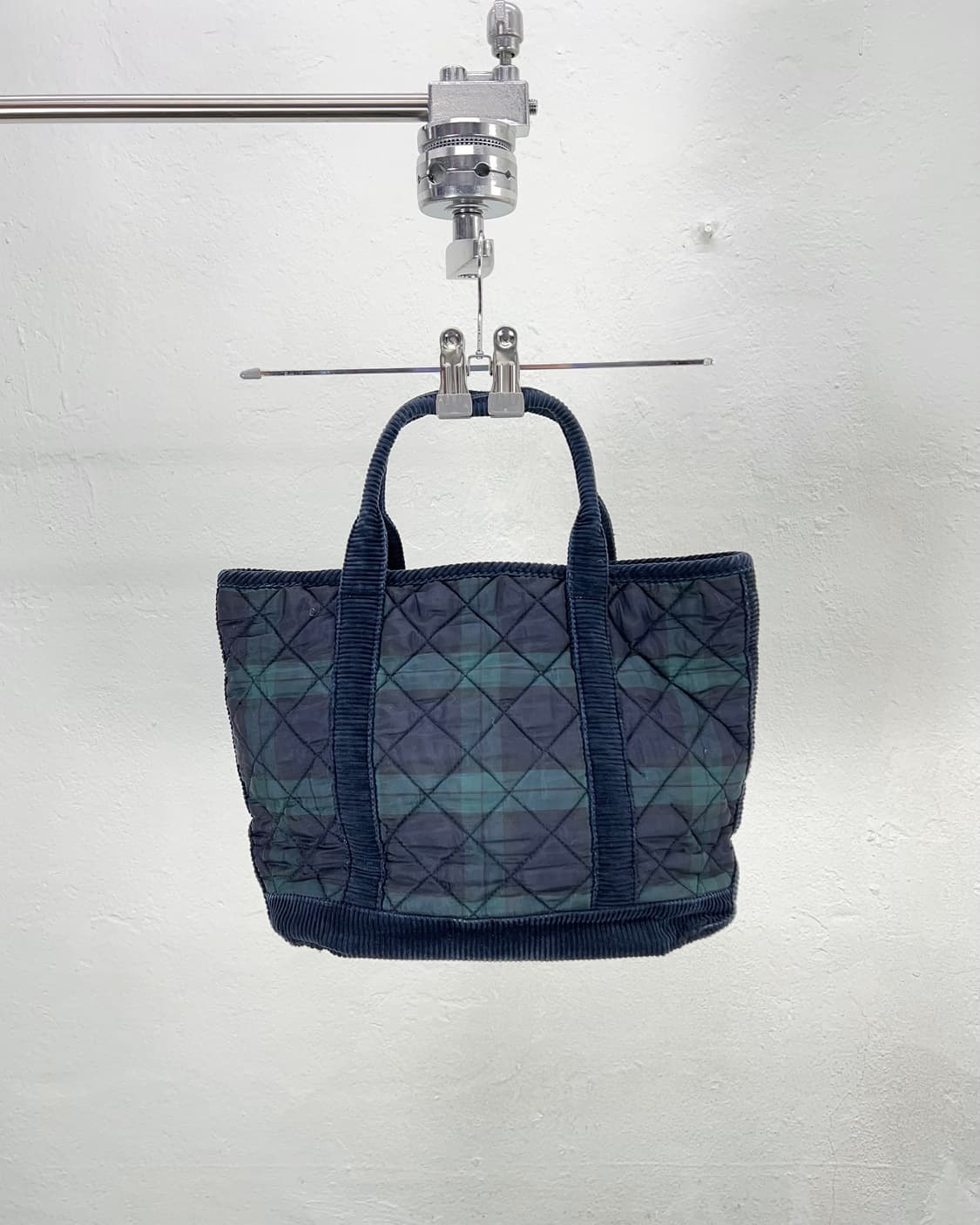 폴로 랄프로렌 블랙와치 골덴 코듀로이 빅 포니 토트백 상품이미지3