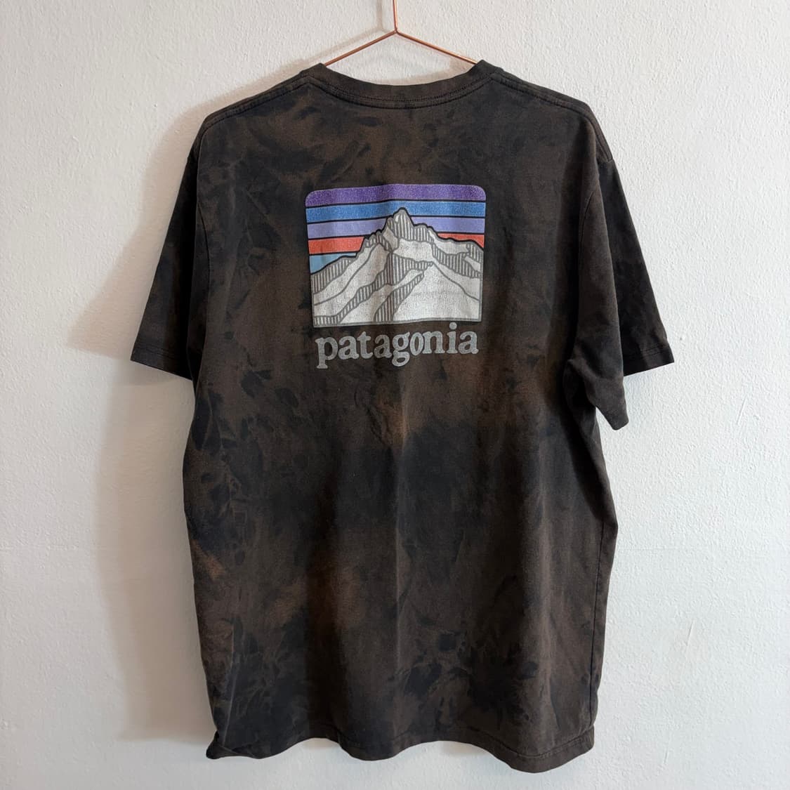파타고니아 포켓 반팔 티셔츠 워싱 블랙(L) 상품이미지2