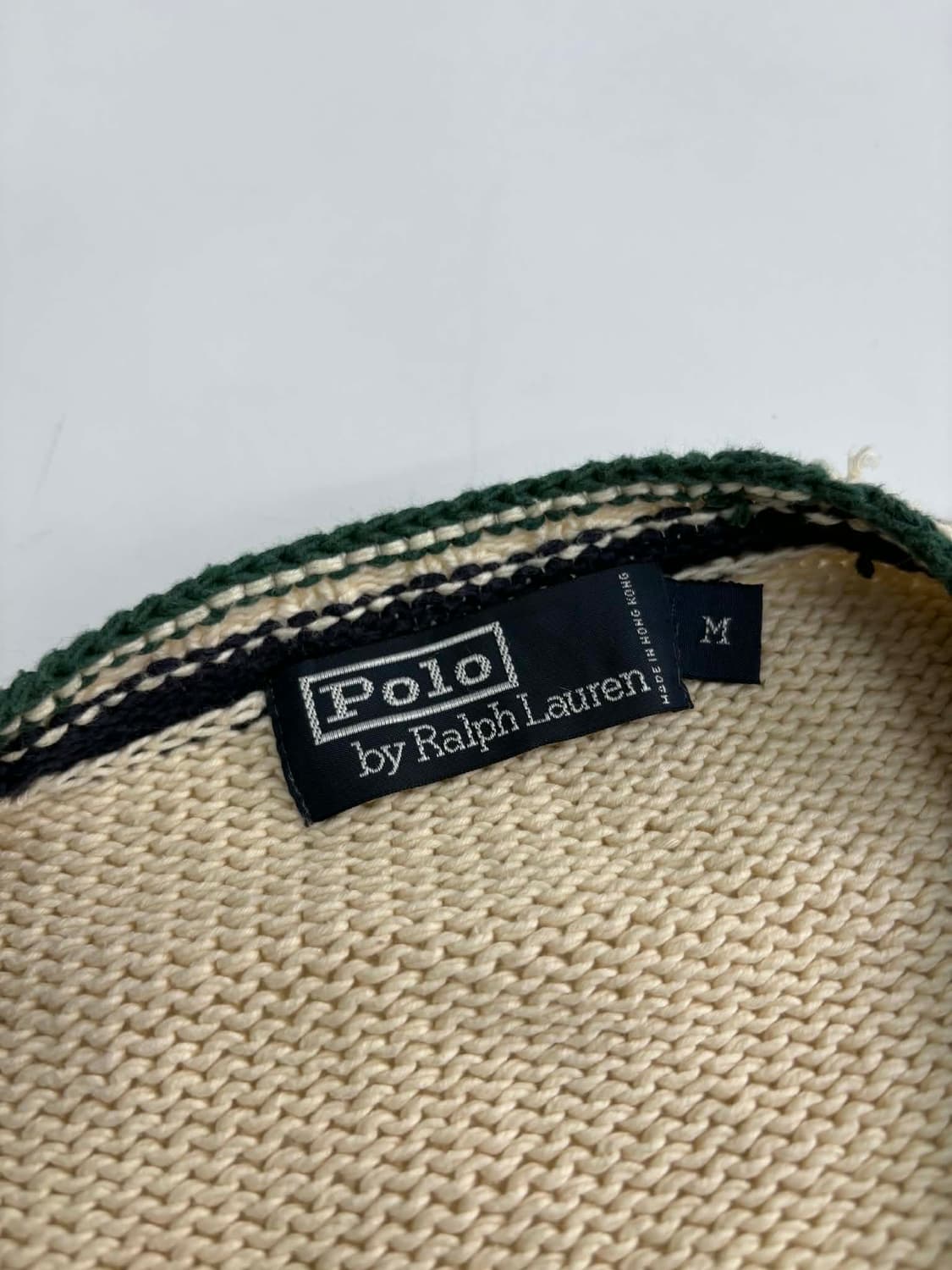 [M] Polo Ralph Lauren V-neck cotton knit 상품이미지4