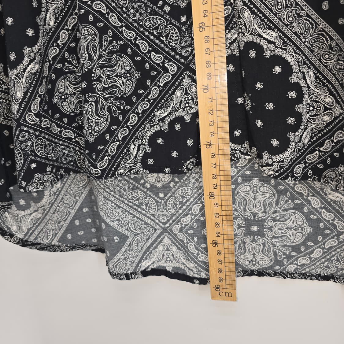 SICKOS 반다나 페이즐리 반팔 셔츠 / 스트릿 빈티지 오버핏 셔츠 상품이미지4