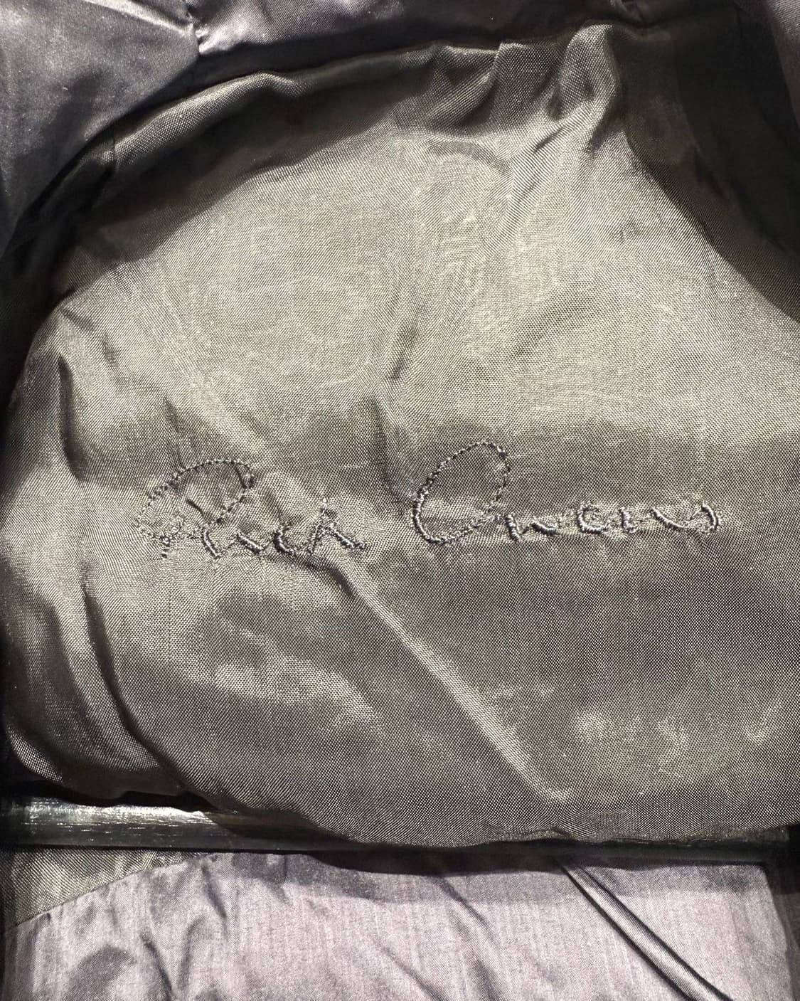 릭 오웬스 블랙 구스다운 후디 패딩  상품이미지8