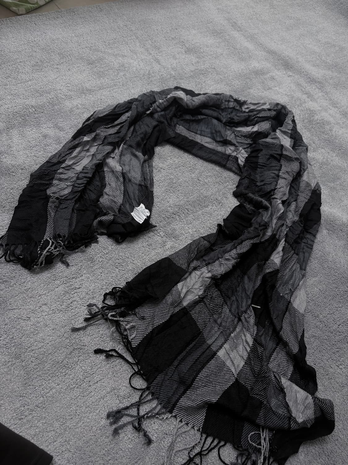 Vintage V-kei,punk flannel muffler 상품이미지1