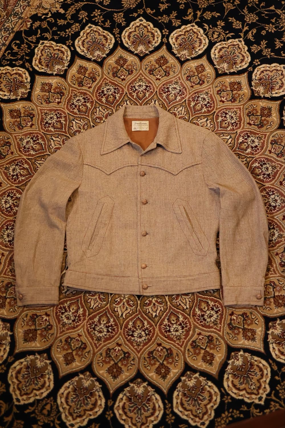 70s 빈티지 팬들턴 웨스턴 자켓 made in USA 상품이미지1