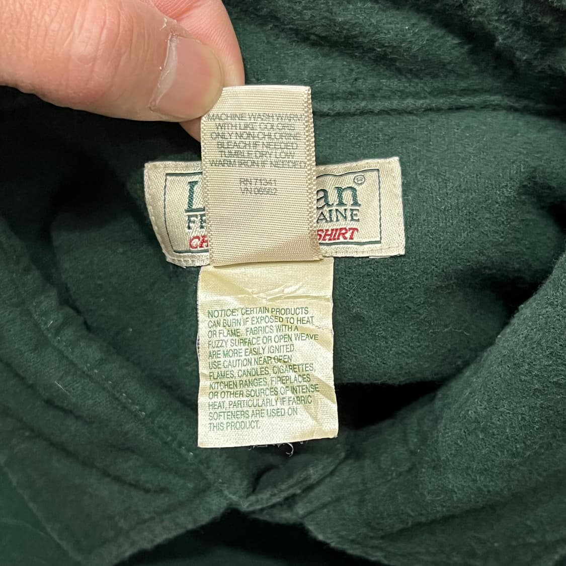  엘엘빈 워크 플란넬 셔츠 y15108 상품이미지6