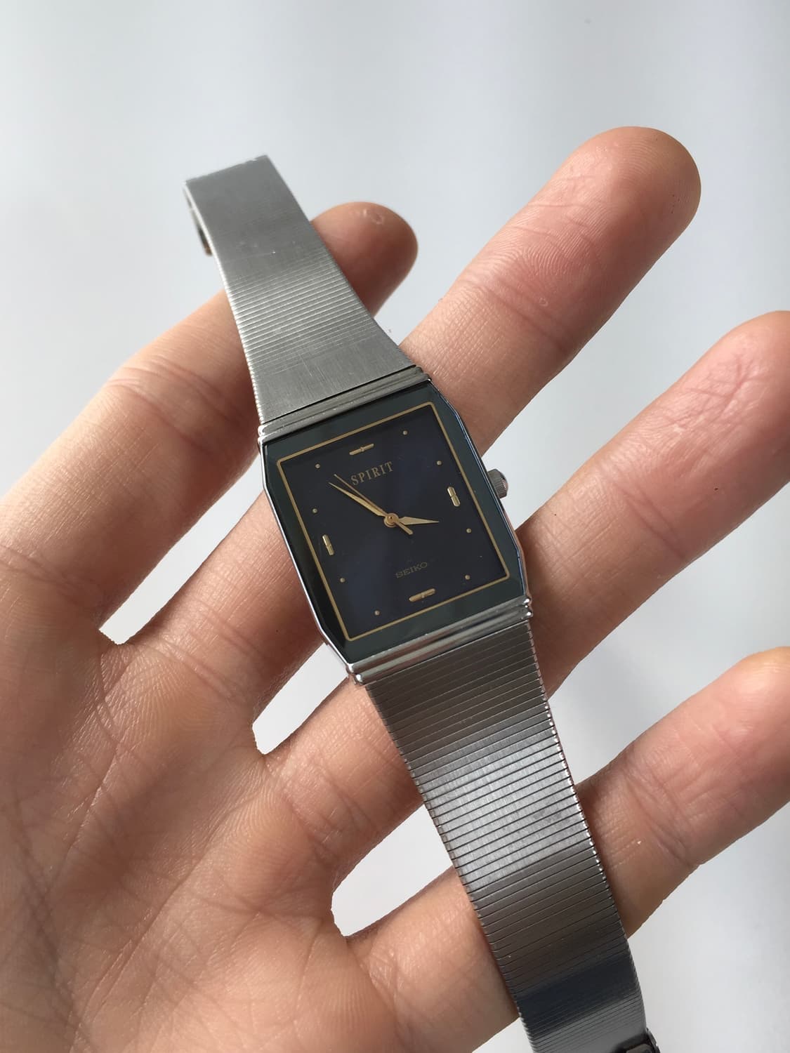 90s seiko sprit square navy dial 상품이미지1
