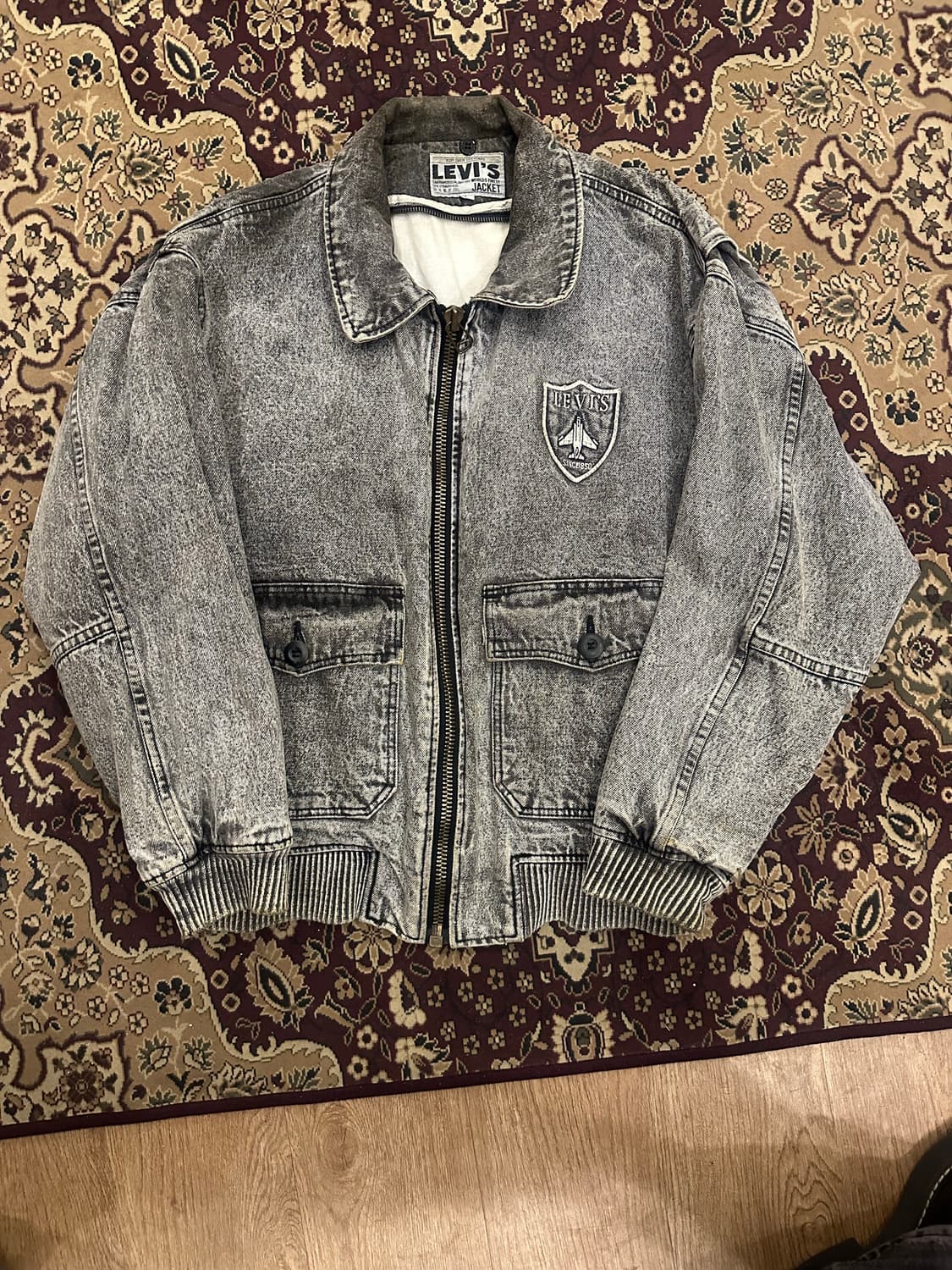 L)한주통상 리바이스 봄버 상품이미지1