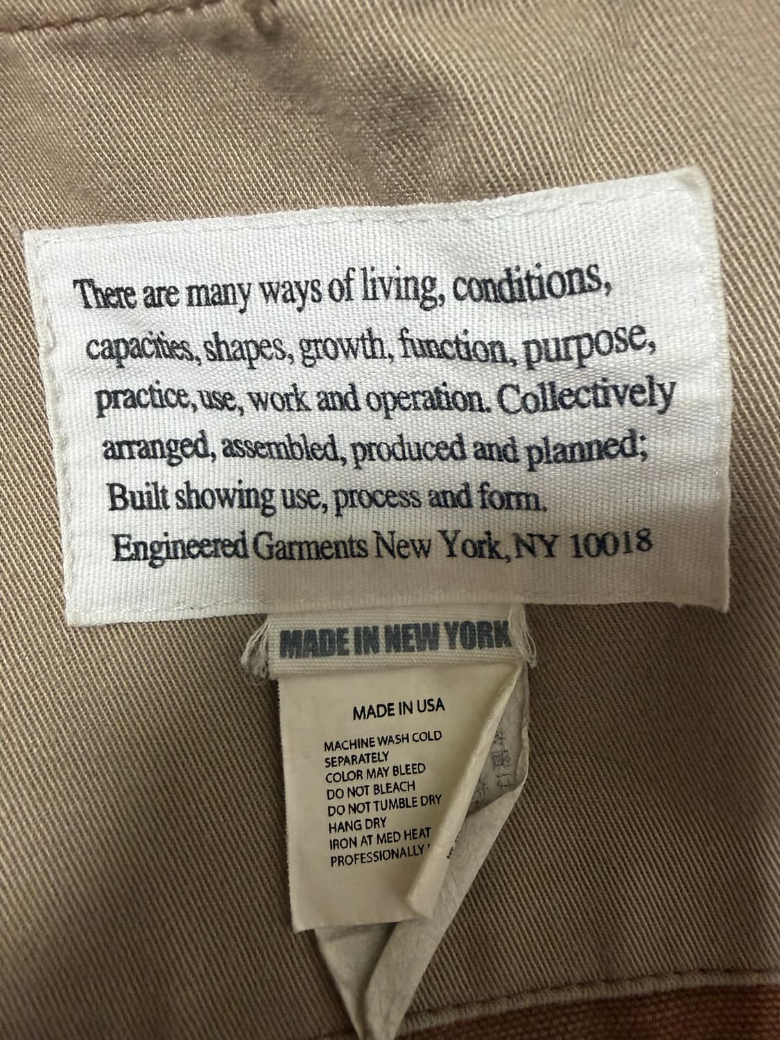 엔지니어드 가먼츠 자켓(XS) 상품이미지5